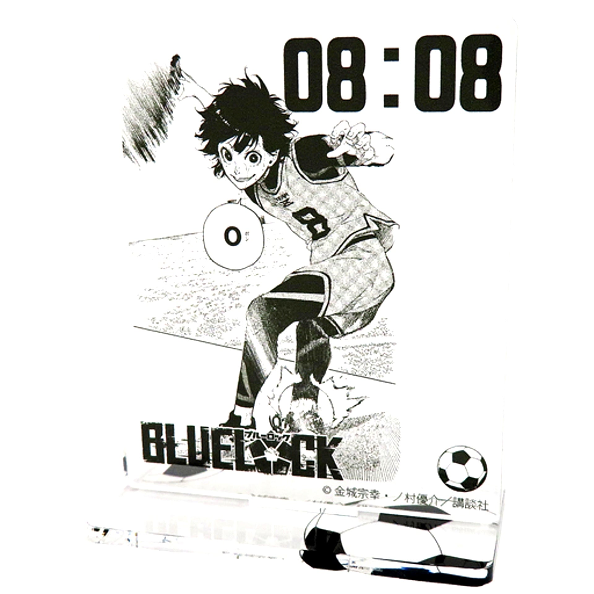 Meguru Bachira Blue Lock x PRINCESS CAFE Lock Screen Style Acrylic Stand [USED]