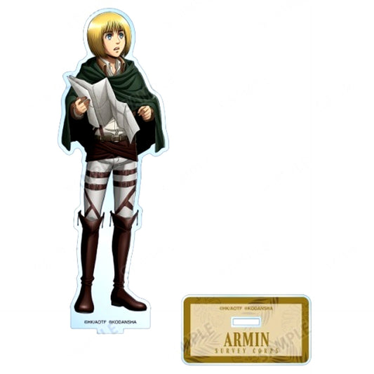 Armin Arlert Attack on Titan Illustration BIG Acrylic Stand [USED]