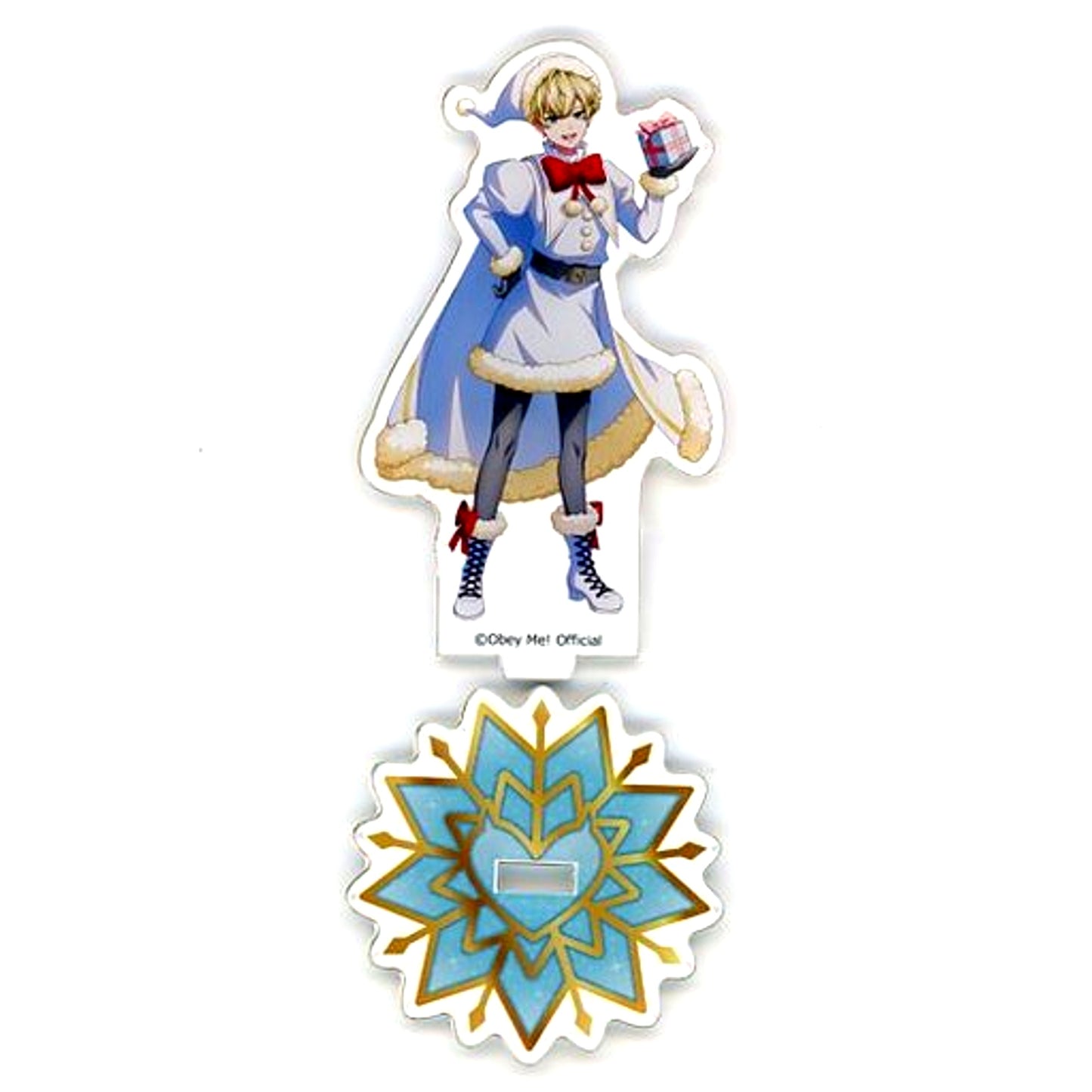 Luke Obey Me! x mixx garden Collaboration Cafe Devil's Night Christmas Trading Acrylic Stand [USED]