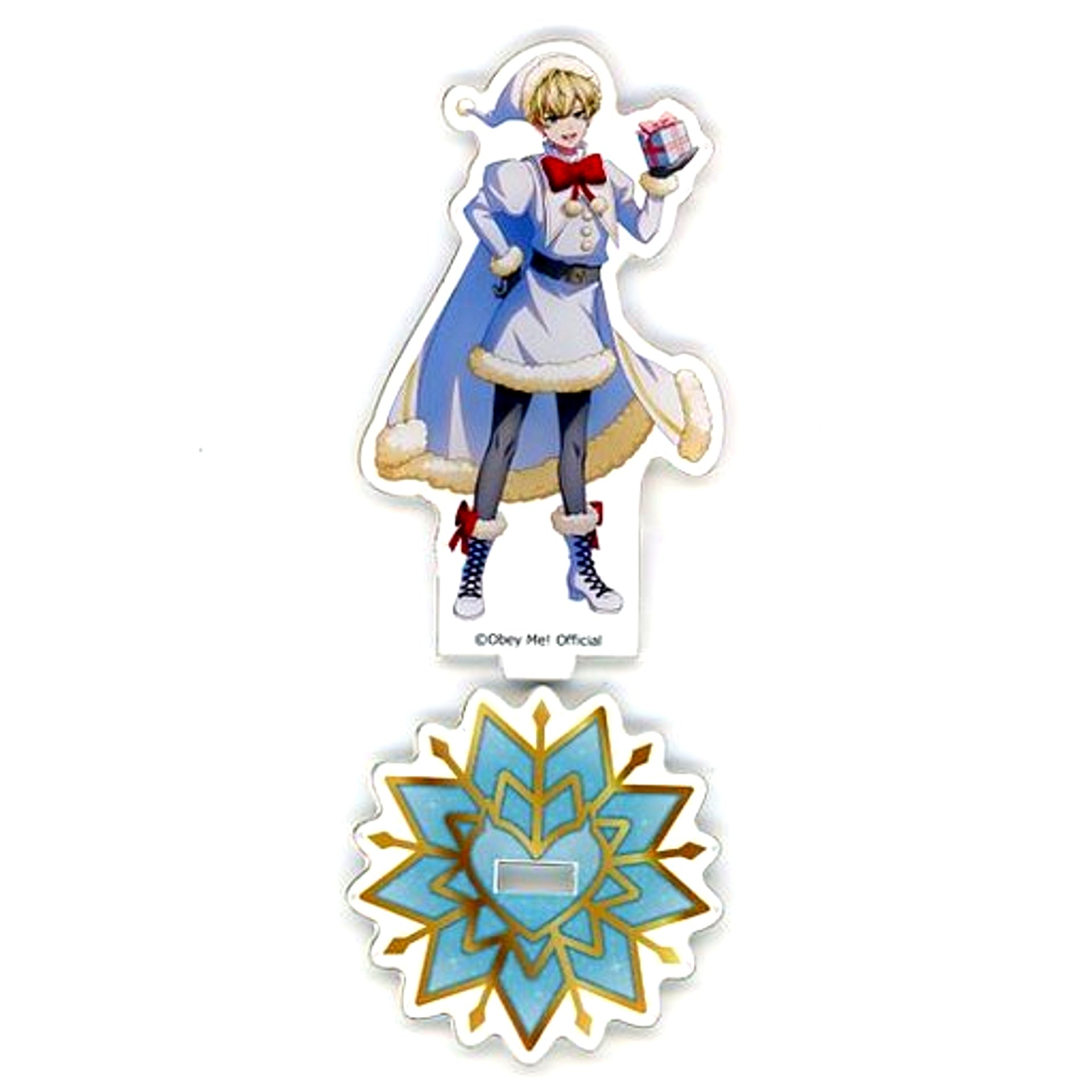 Luke Obey Me! x mixx garden Collaboration Cafe Devil's Night Christmas Trading Acrylic Stand [USED]