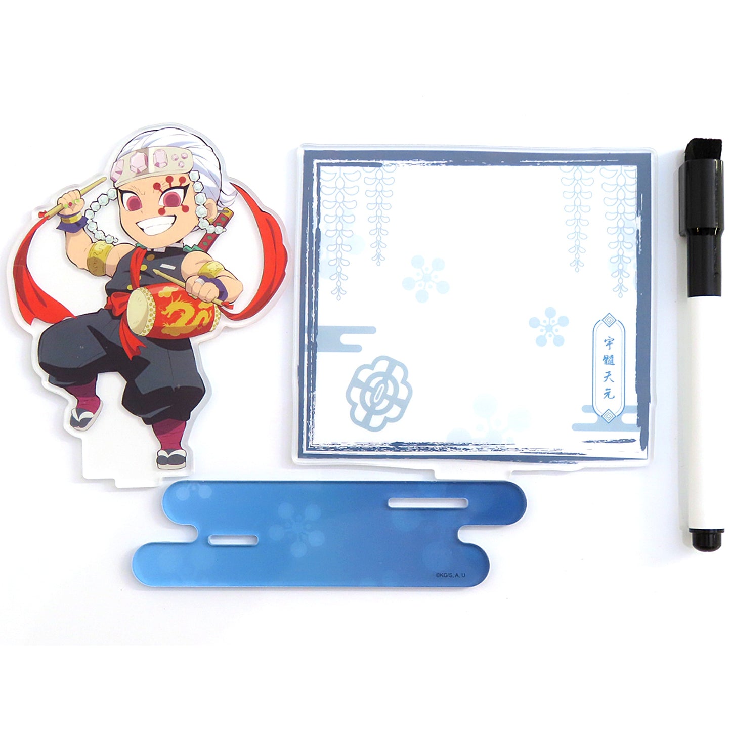 Tengen Uzui Mini Character Acrylic Message Board - Acrylic Stand Demon Slayer: Kimetsu no Yaiba China Limited [USED]
