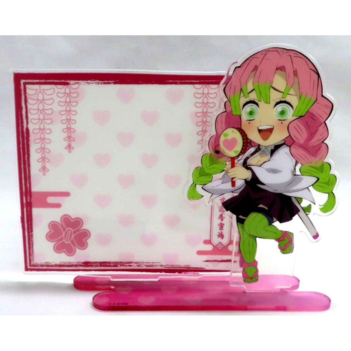 Mitsuri Kanroji Demon Slayer: Kimetsu no Yaiba Mini Character Acrylic Message Board Acrylic Stand China Limited [USED]