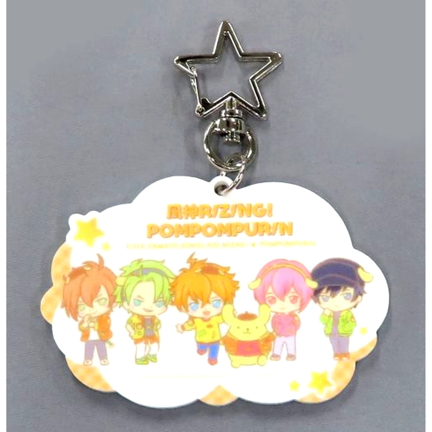Fujin RIZING! x Pompompurin ARGONAVIS from BanG Dream! x Sanrio Characters Animate Ikebukuro Flagship Store Limited Acrylic Keychain [USED]