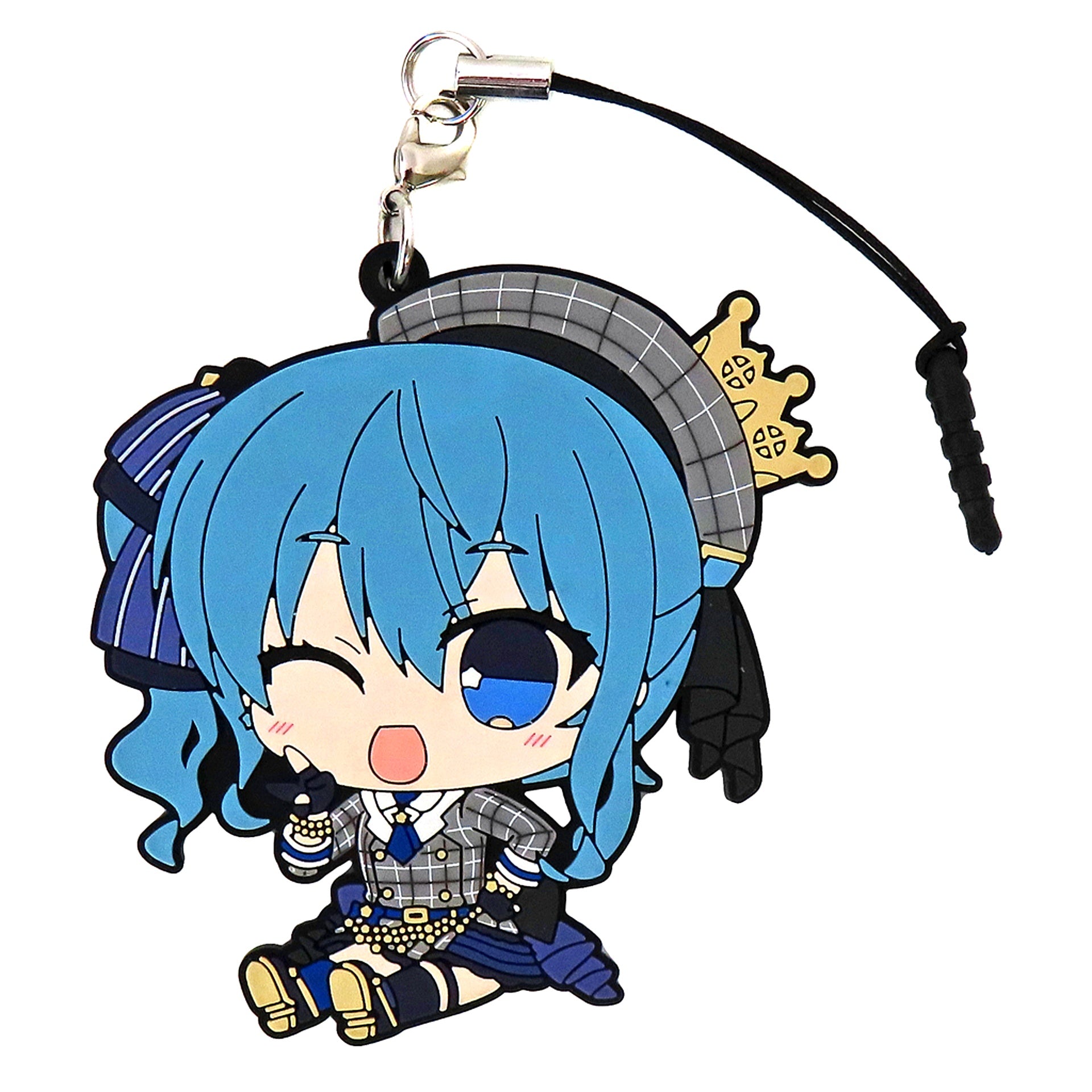 Hoshimachi Suisei Hololive Trading Petanko Rubber Strap Hololive x Tokyo Skytree Town Online Ltd [USED]