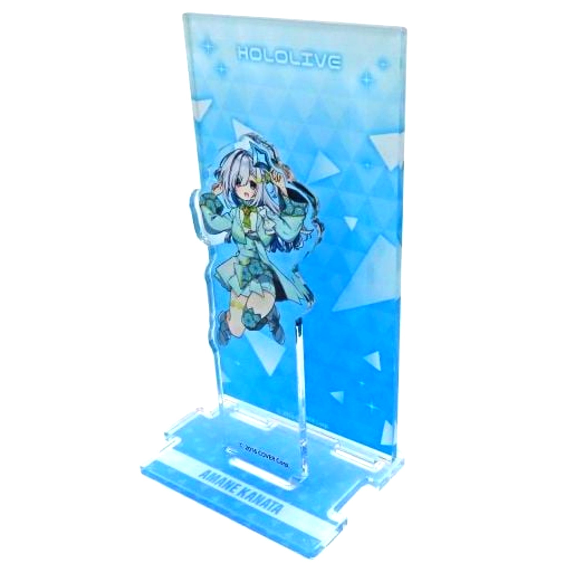 Amane Kanata 2nd Anniversary Illustration Connecting Diorama Acrylic Stand VTuber Hololive x Tokyo Skytree Town [USED]