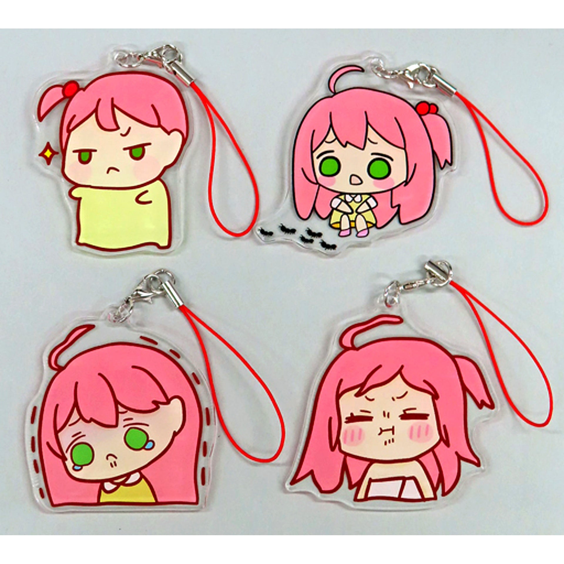 Sakura Miko Hololive Drawn Acrylic Keychain Sakura Miko Return Celebration [USED]