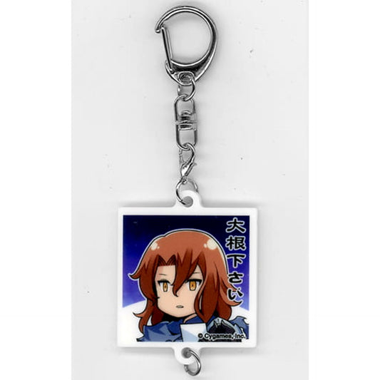 Granblue Fantasy Siegfried Trading Linked Acrylic Keychain Karaoke no Tetsujin Limited Keychains [USED]