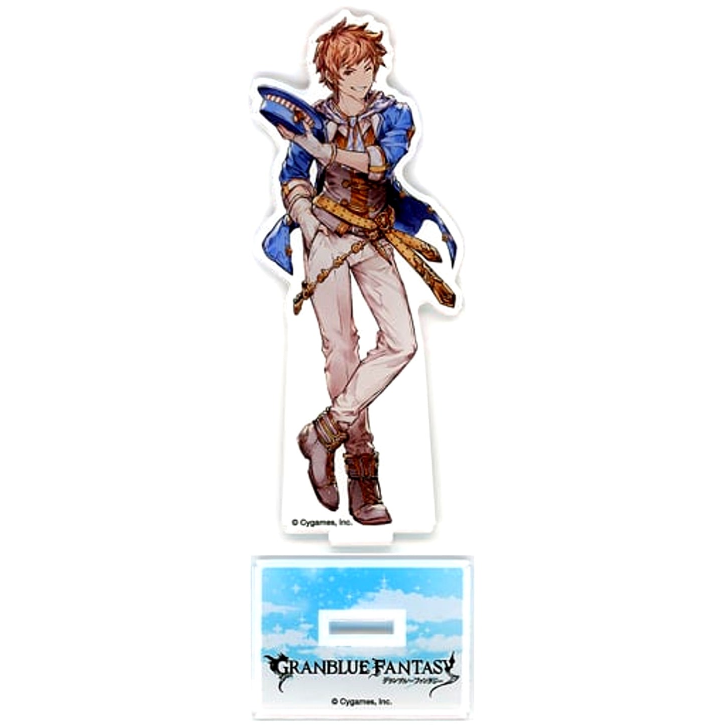 Gran Acrylic Stand Granblue Fantasy x Karaoke no Tetsujin [USED]