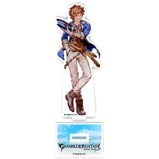 Gran Acrylic Stand Granblue Fantasy x Karaoke no Tetsujin [USED]