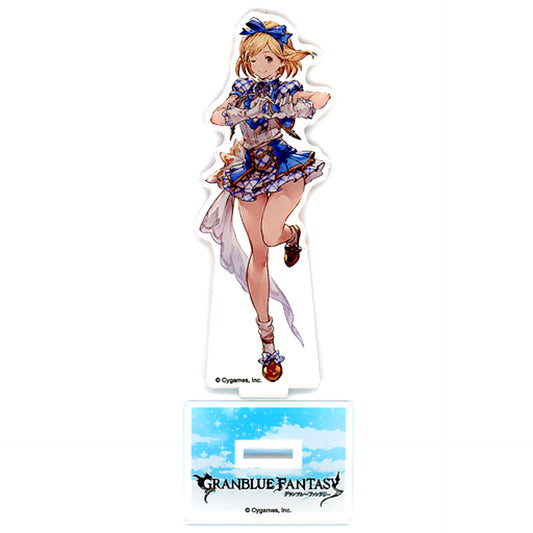 Djeeta Acrylic Stand Granblue Fantasy x Karaoke no Tetsujin [USED]