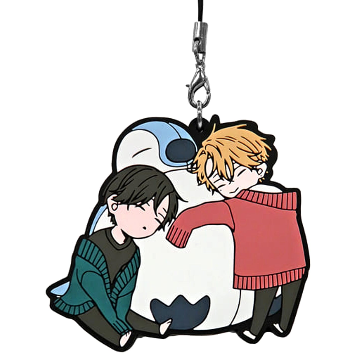 Kaoru Kamisawa Kazuki Hara Marukuji Akira Yoshio Original Lottery Rubber Charm Excellent Luck Keychains [USED]