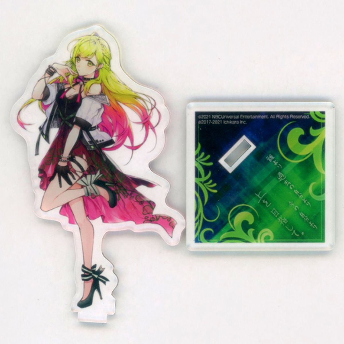 Morinaka Kazaki Acrylic Stand CD Virtual YouTuber Nijisanji Gekokujo animate Limited Set Bundled Benefits [USED]