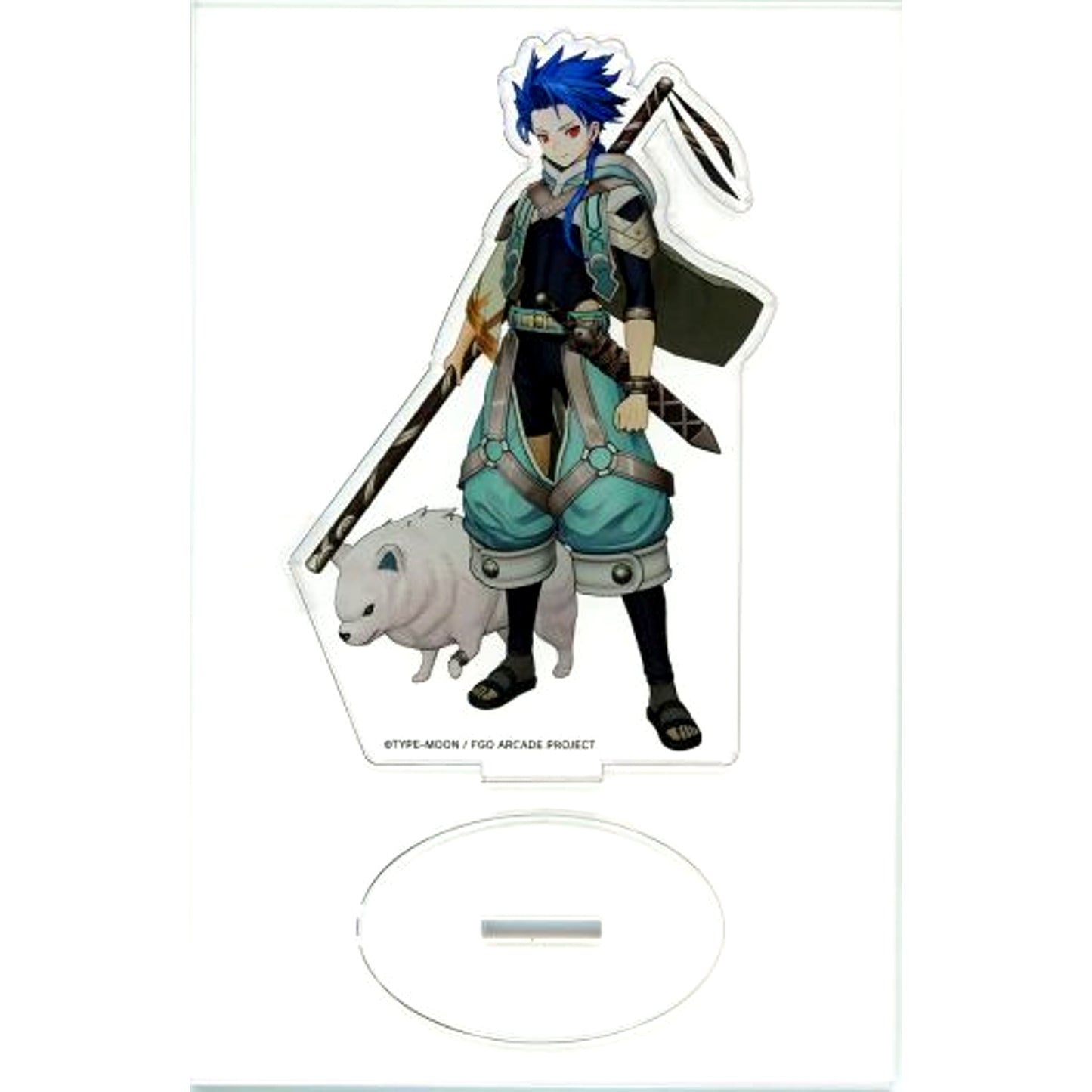 Saber Setanta Fate/Grand Order Arcade Acrylic Stand Original Goods Present Campaign [USED]