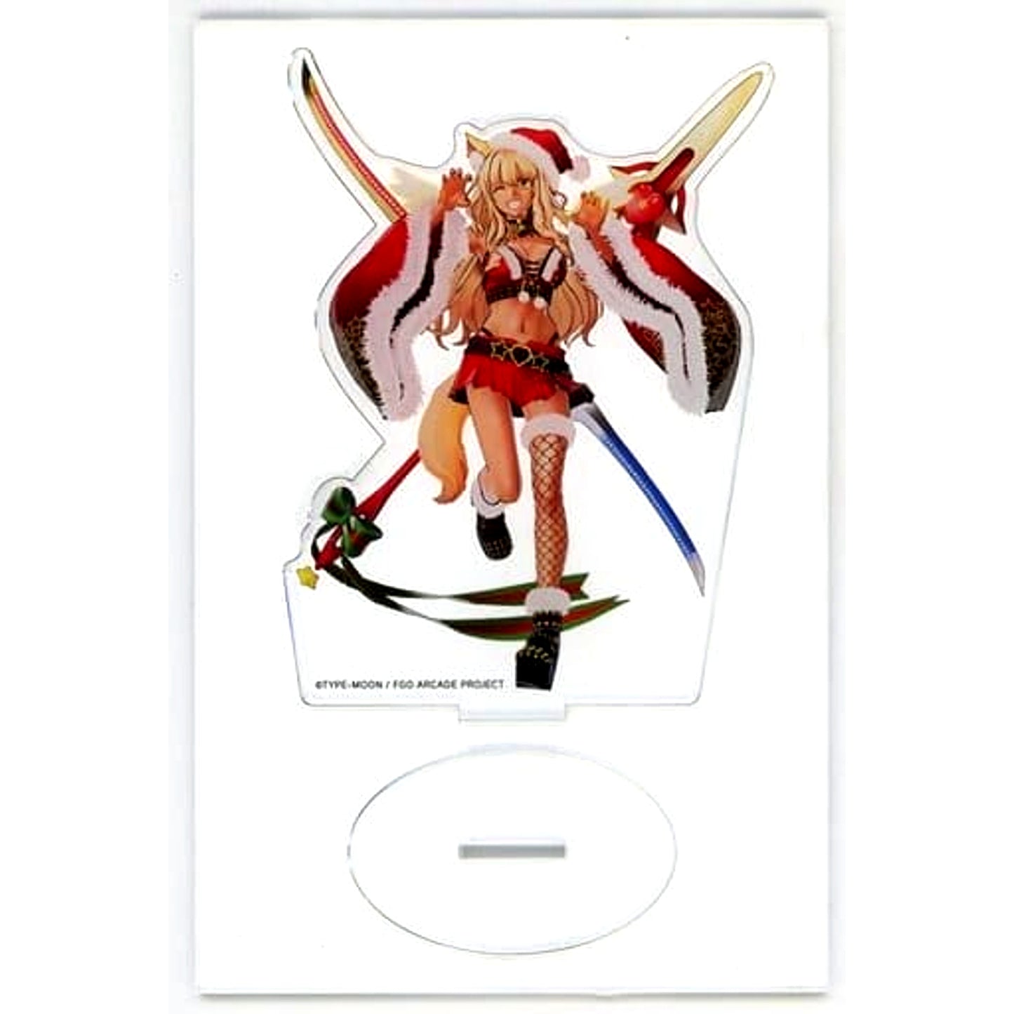 Lancer Suzuka Gozen Santa Fate/Grand Order Arcade Acrylic Stand Original Goods Present Campaign [USED]