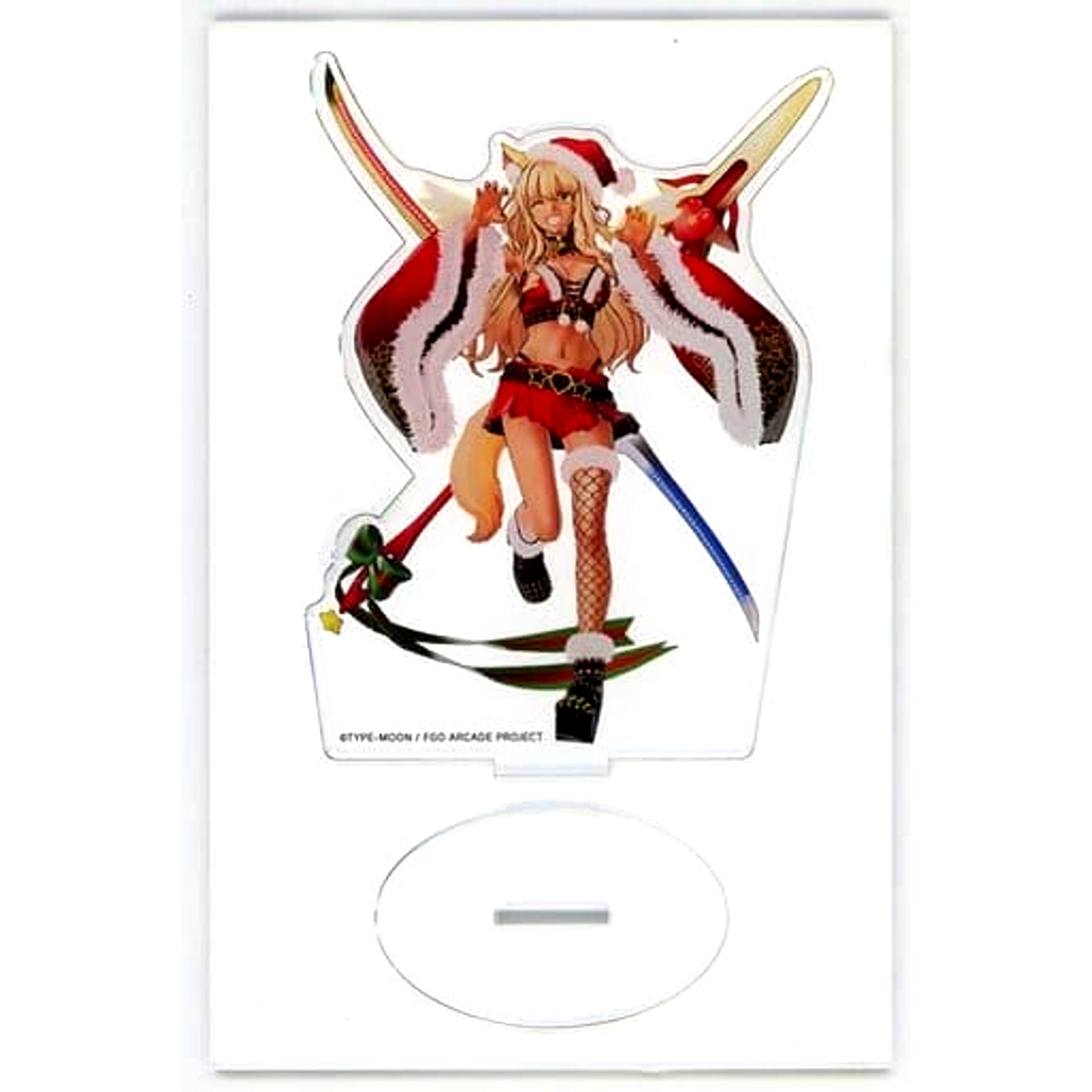 Lancer Suzuka Gozen Santa Fate/Grand Order Arcade Acrylic Stand Original Goods Present Campaign [USED]