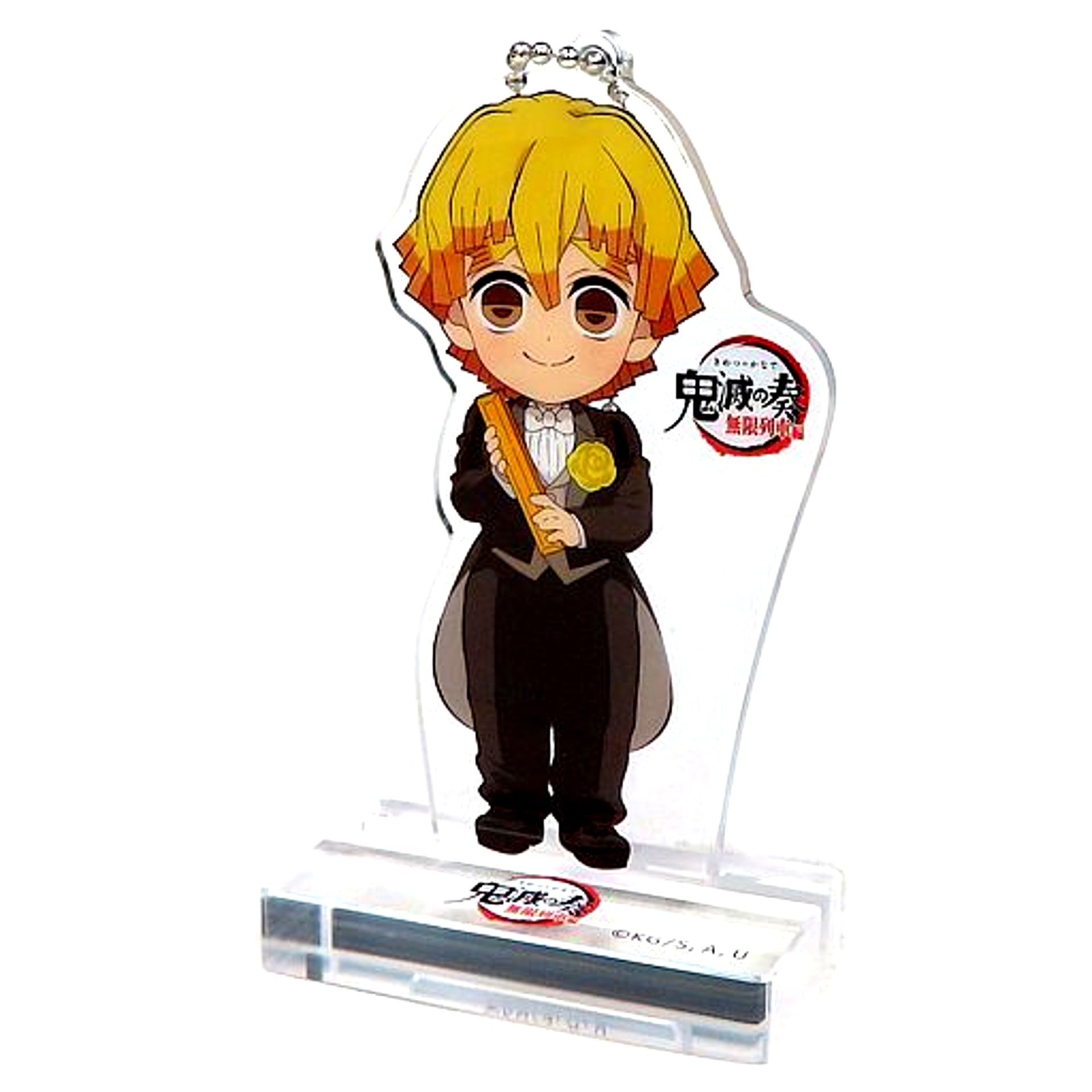Zenitsu Agatsuma Demon Slayer Kimetsu no Yaiba Mugen Train Orchestra Concert Kimetsu no Kanade Decoratable Acrylic Charm [USED]