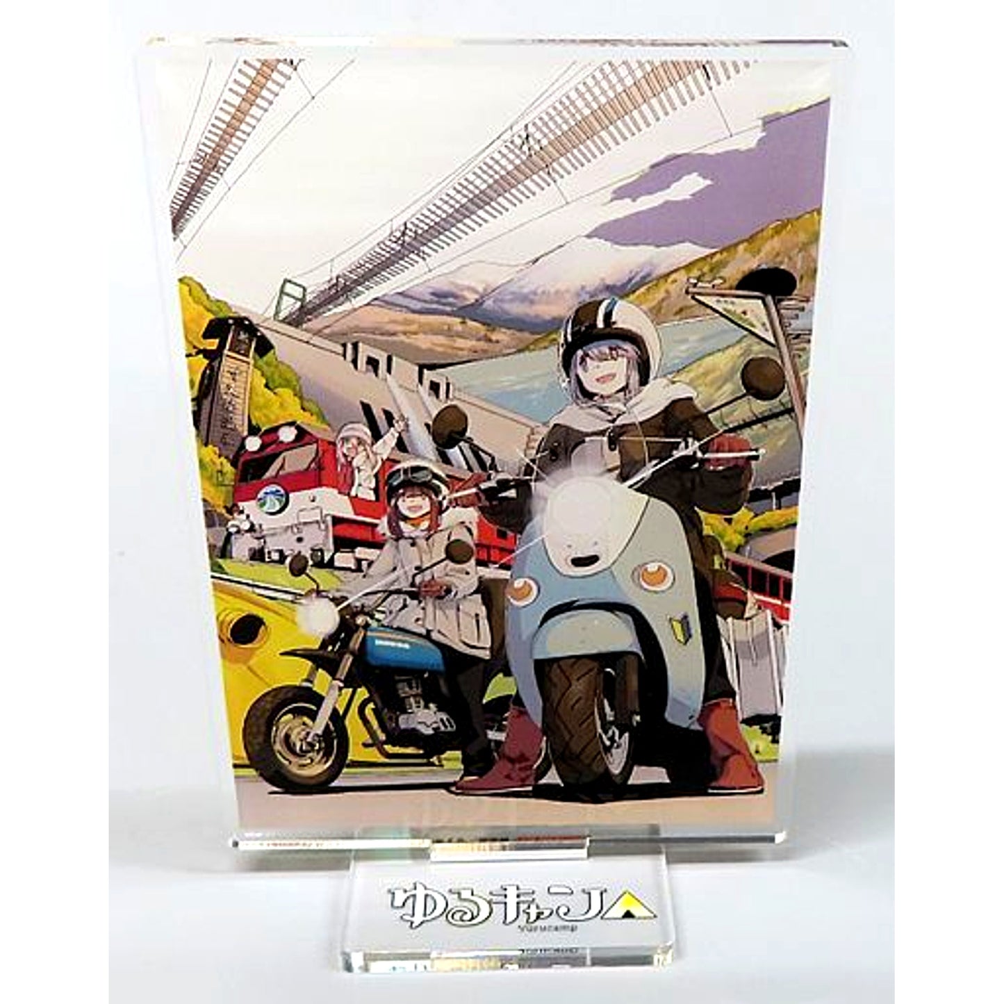 Cover Illustration Yuru Camp Acrylic Stand Bundle Bonus for Comics Vol. 11 Gamers Limited Edition [USED]