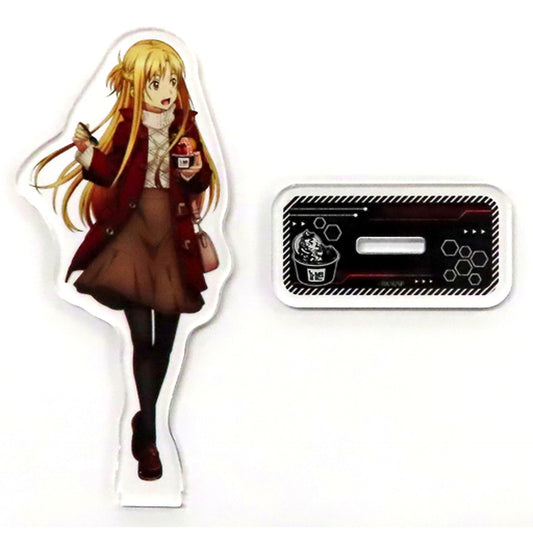 Asuna Sword Art Online the Movie Progressive Aria of a Starless Night x Manhattan Roll Ice Cream Acrylic Stand [USED]