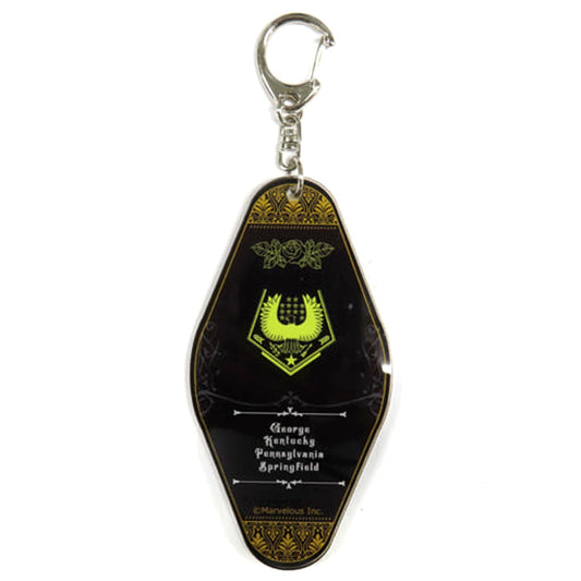 America The Thousand Noble Musketeers: Rhodoknight Motif Pattern Acrylic Keychain [USED]