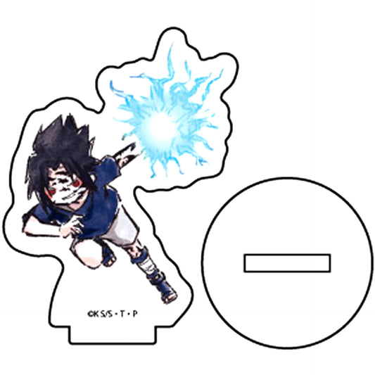 Sasuke Uchiha Naruto Acrylic Petit Stand 04 Graph Art Design [USED]