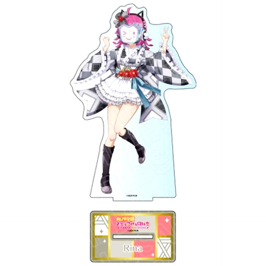 Rina Tennoji Modern Fleur ver Big Acrylic Stand Love Live! Nijigasaki High School Idol Club [USED]