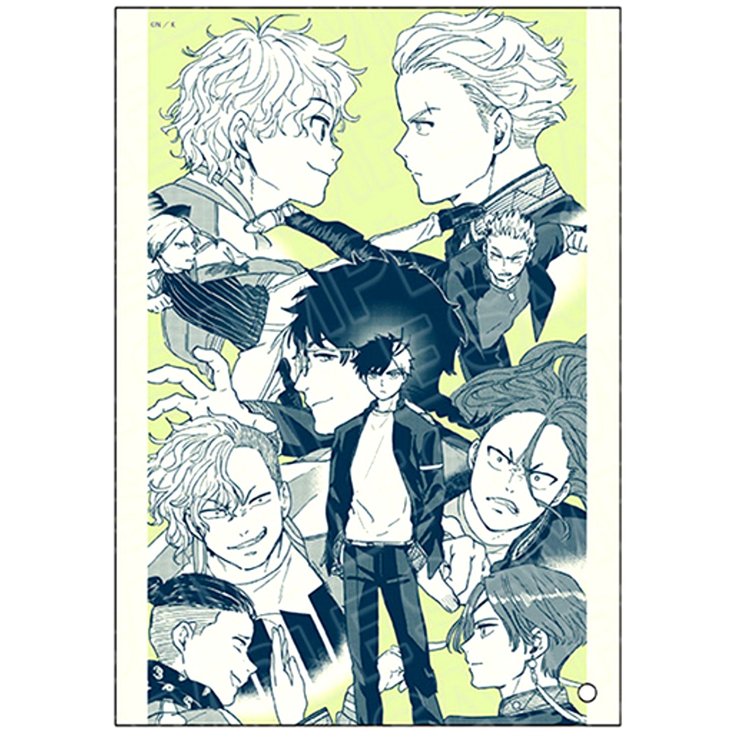 Group D. Wind Breaker Mini Acrylic Art [USED]