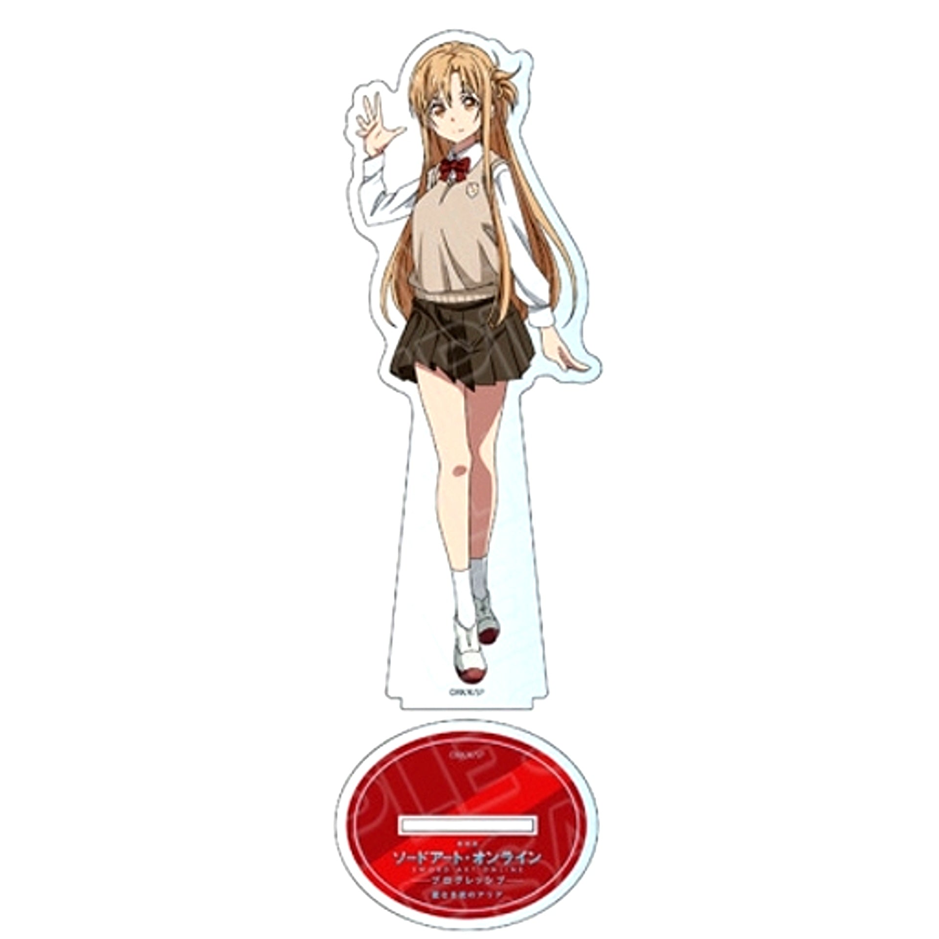 Asuna Yuuki School Uniform Ver. Sword Art Online the Movie Progressive Aria of a Starless Night Deca Acrylic Stand [USED]