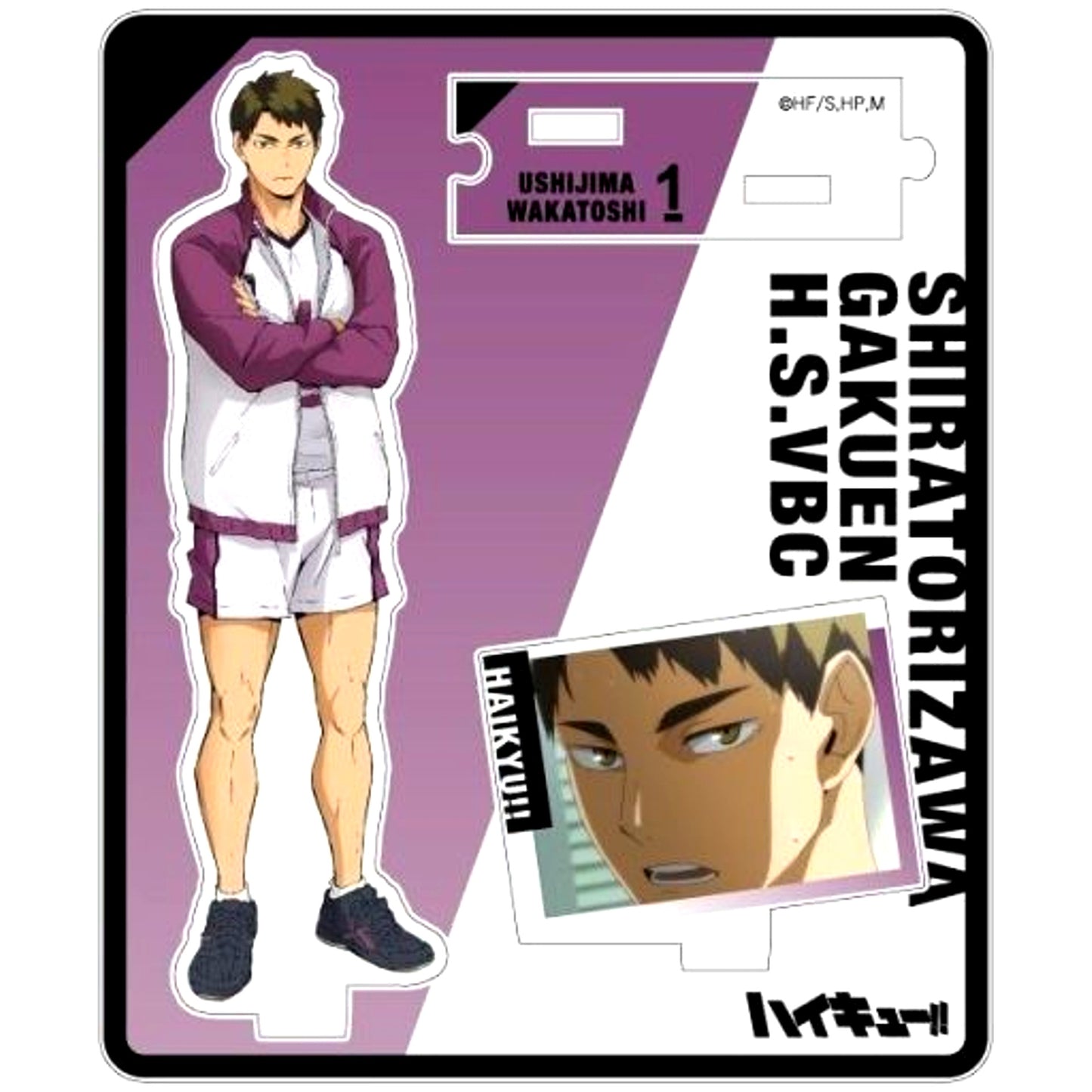 Wakatoshi Ushijima Haikyu!! Trading Acrylic Stand [USED]