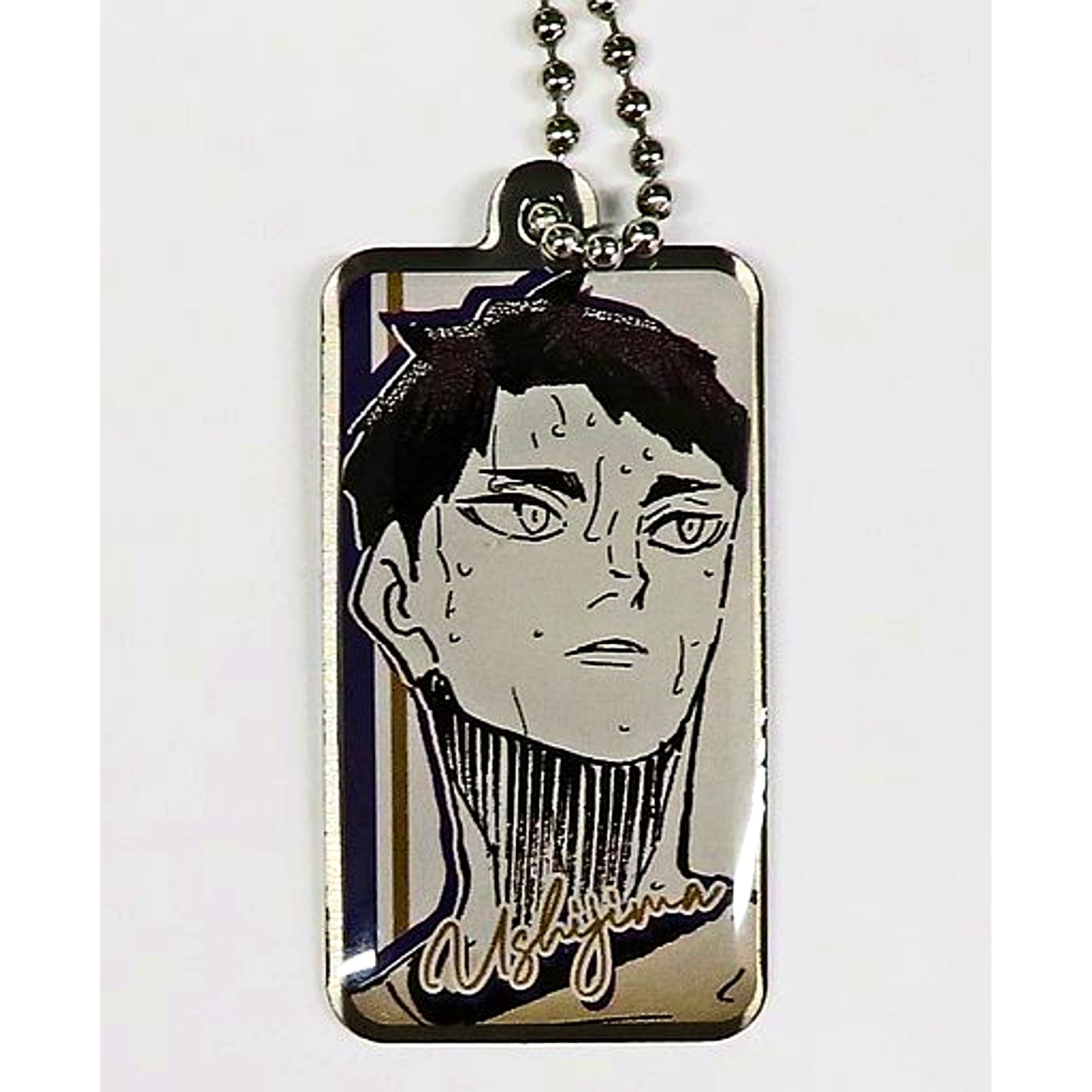 Wakatoshi Ushijima Metal Charm Haikyu!! Castella Cake Box Bonus [USED]