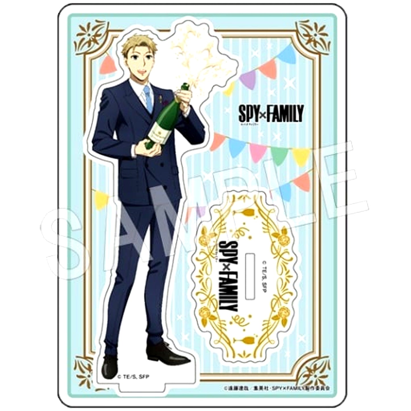 Loid Forger Spy x Family Acrylic Stand Background Flag [USED]