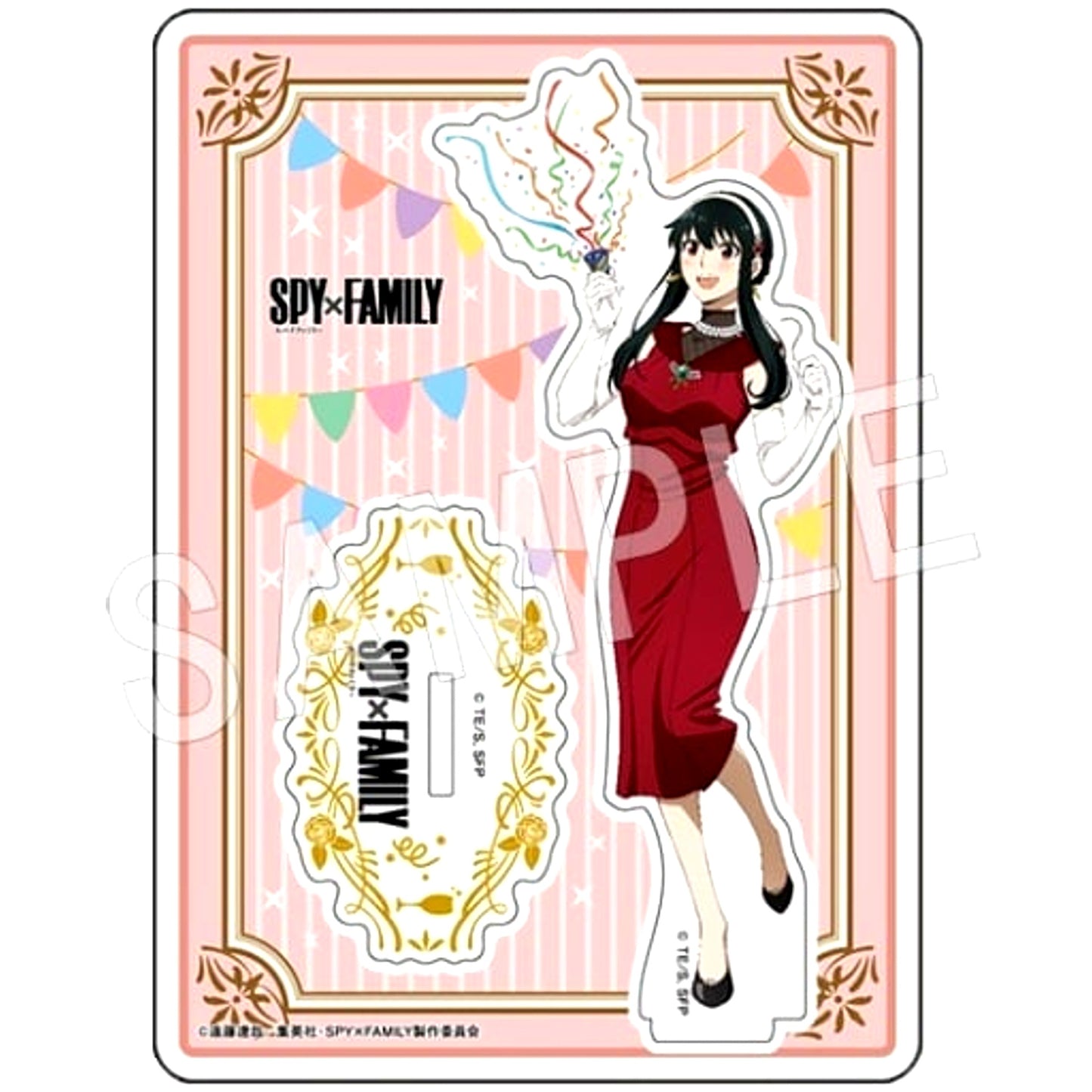 Yor Forger Background Flag SPY x FAMILY Acrylic Stand [USED]