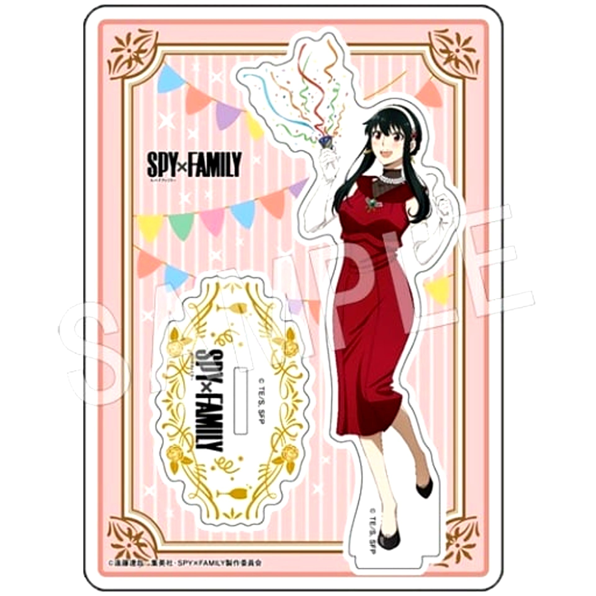Yor Forger Background Flag SPY x FAMILY Acrylic Stand [USED]