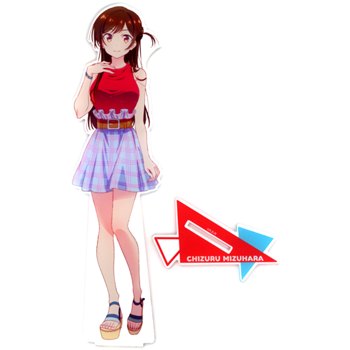 Chizuru Mizuhara Rent-A-Girlfriend Acrylic Figure L Animaru! Limited [USED]