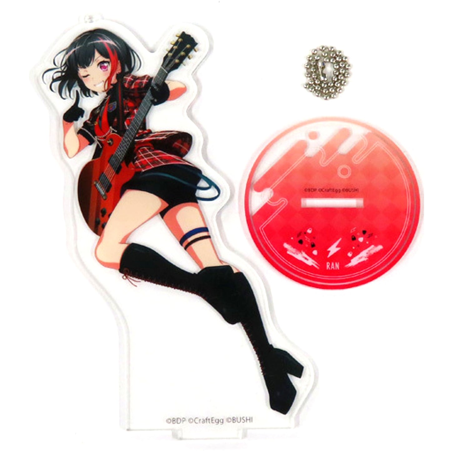 Ran Mitake 2020 Ver. BanG Dream! Girls Band Party! Acrylic Stand Keychain [USED]
