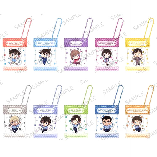 Set of 10 Detective Conan Snack Keychain Konpeito Ver. [USED]