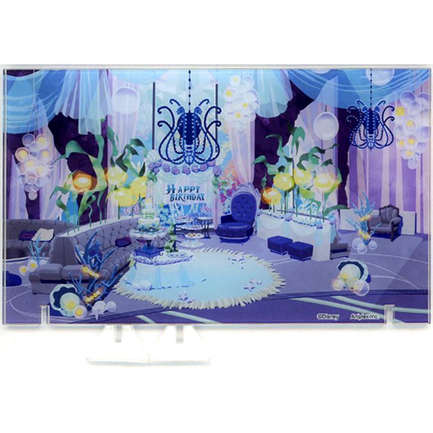 Octavinelle Dormitory Disney Twisted Wonderland Background Acrylic Stand [USED]