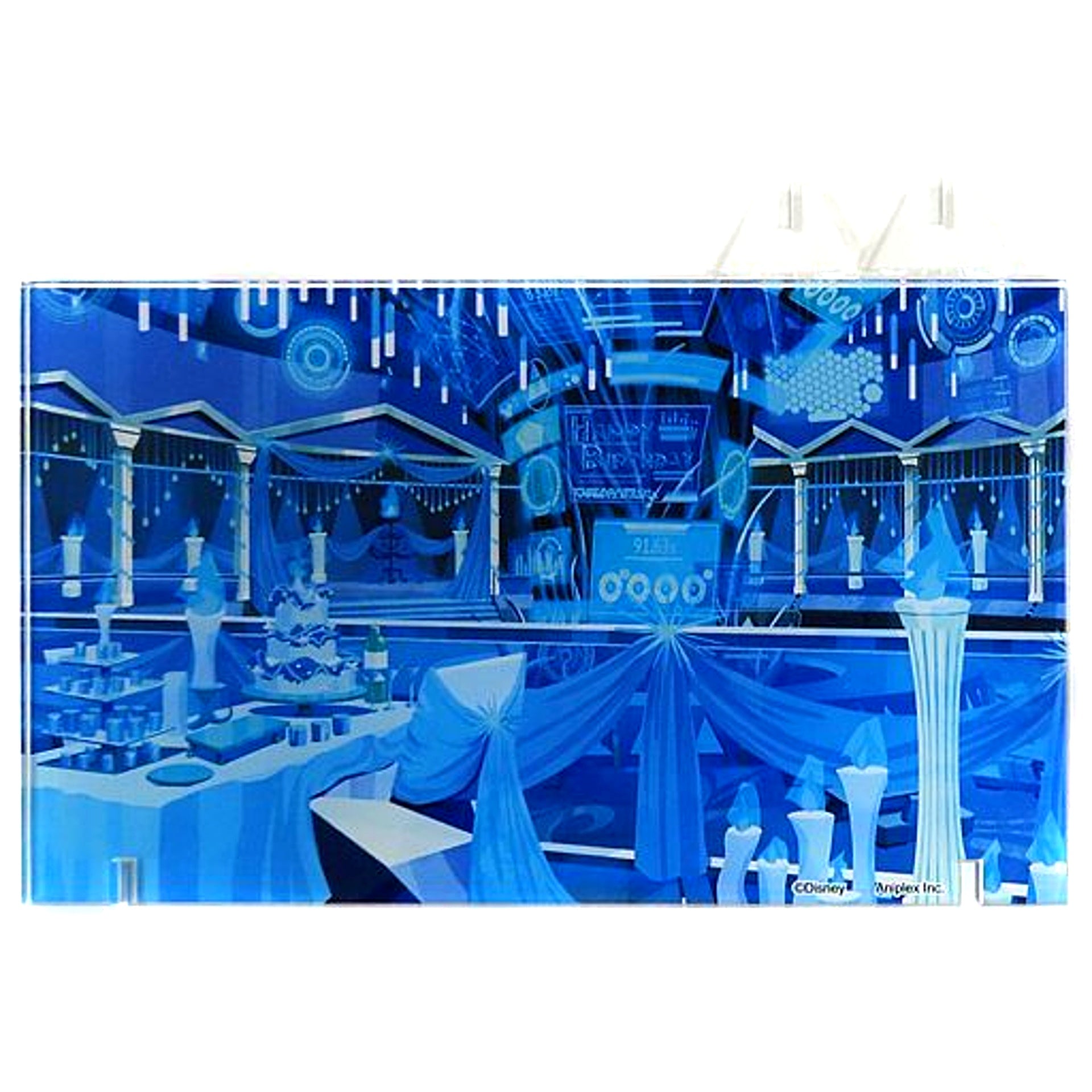 Ignihyde Dormitory Background Acrylic Stand Disney Twisted-Wonderland [USED]