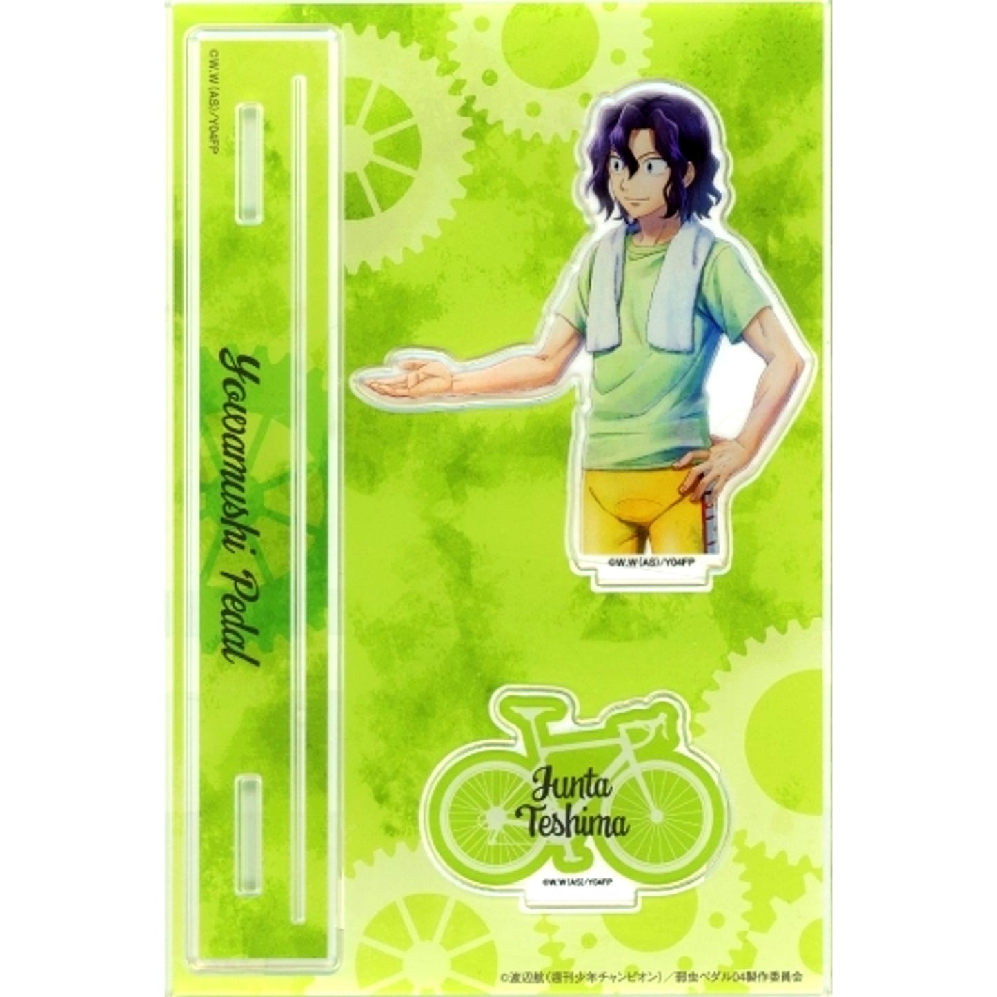 Junta Teshima Postcard Acrylic Stand Yowamushi Pedal Glory Line Chara Pop Store [USED]