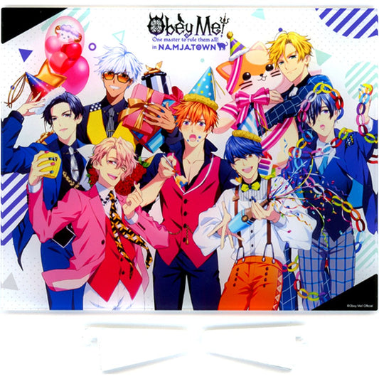 Main Visual Acrylic Board Obey Me! in Nanjatown Toru Mo Exclusive [USED]
