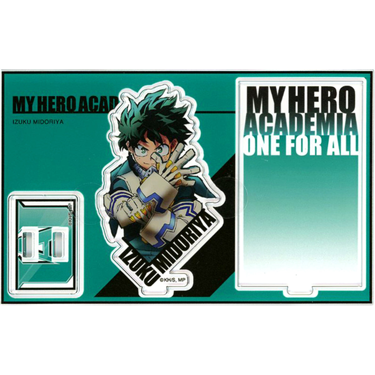 Izuku Midoriya My Hero Academia TOHO animation STORE x baseyard tokyo Regeneration 5th Anniversary Card Design Acrylic Stand [USED]