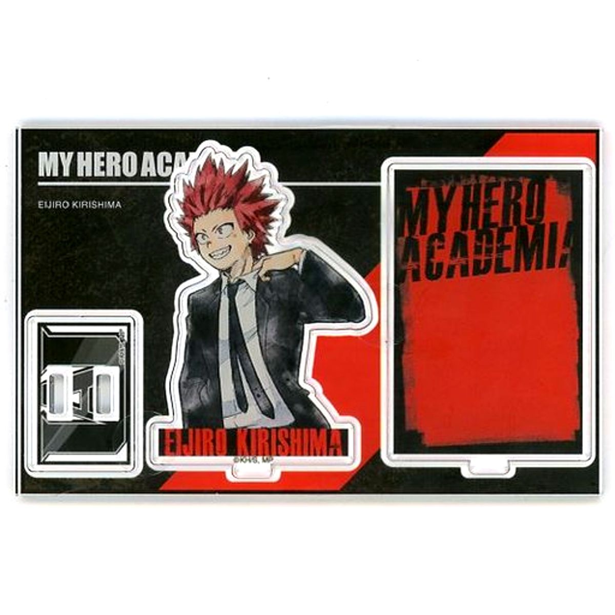 Eijiro Kirishima My Hero Academia Card Type Acrylic Stand Suit Costume REGENERATION TOHO animation STORE x baseyard tokyo "REGENERATION" MY HERO ACADEMIA [USED]