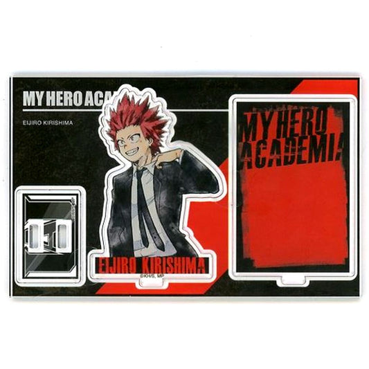 Eijiro Kirishima My Hero Academia Card Type Acrylic Stand Suit Costume REGENERATION TOHO animation STORE x baseyard tokyo "REGENERATION" MY HERO ACADEMIA [USED]
