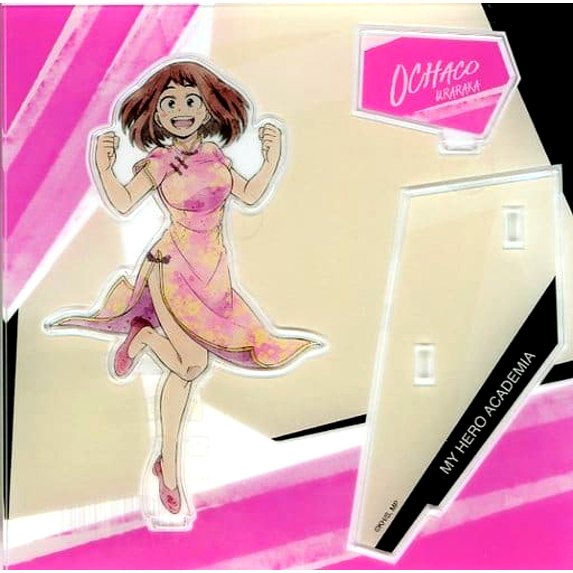 Ochaco Uraraka My Hero Academia Acrylic Stand Full Body Illustration Kung Fu Costume Part 1 REGENERATION TOHO animation STORE x baseyard tokyo REGENERATION MY HERO ACADEMIA [USED]