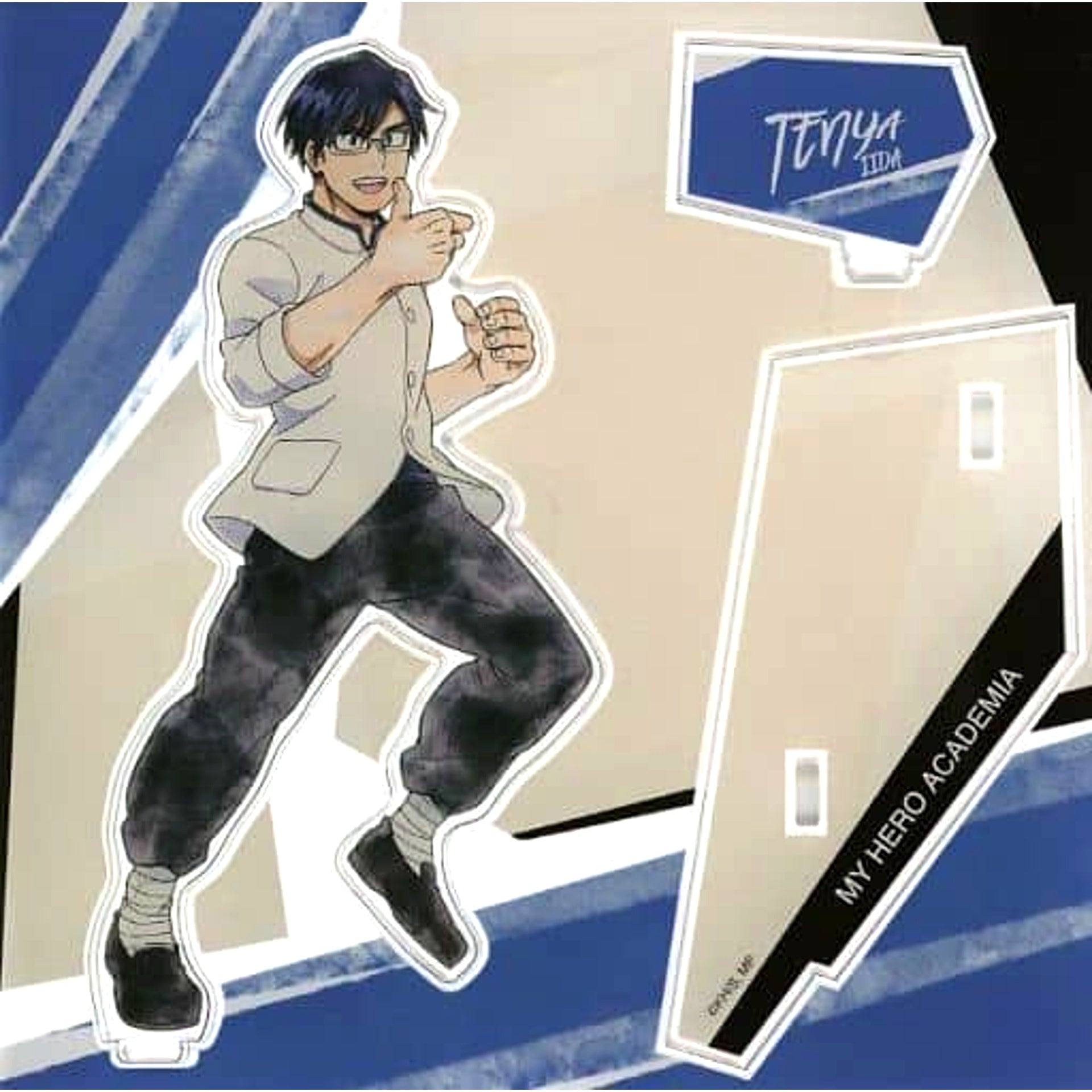 Tenya Iida My Hero Academia Acrylic Stand Full Body Illustration Kung Fu Costume Part 1 REGENERATION TOHO animation STORE x baseyard tokyo REGENERATION MY HERO ACADEMIA [USED]