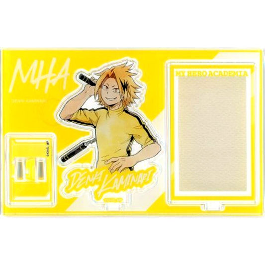 Denki Kaminari My Hero Academia Card Type Acrylic Stand Kung Fu Costume 1st Wave REGENERATION TOHO animation STORE x baseyard tokyo "REGENERATION" MY HERO ACADEMIA [USED]