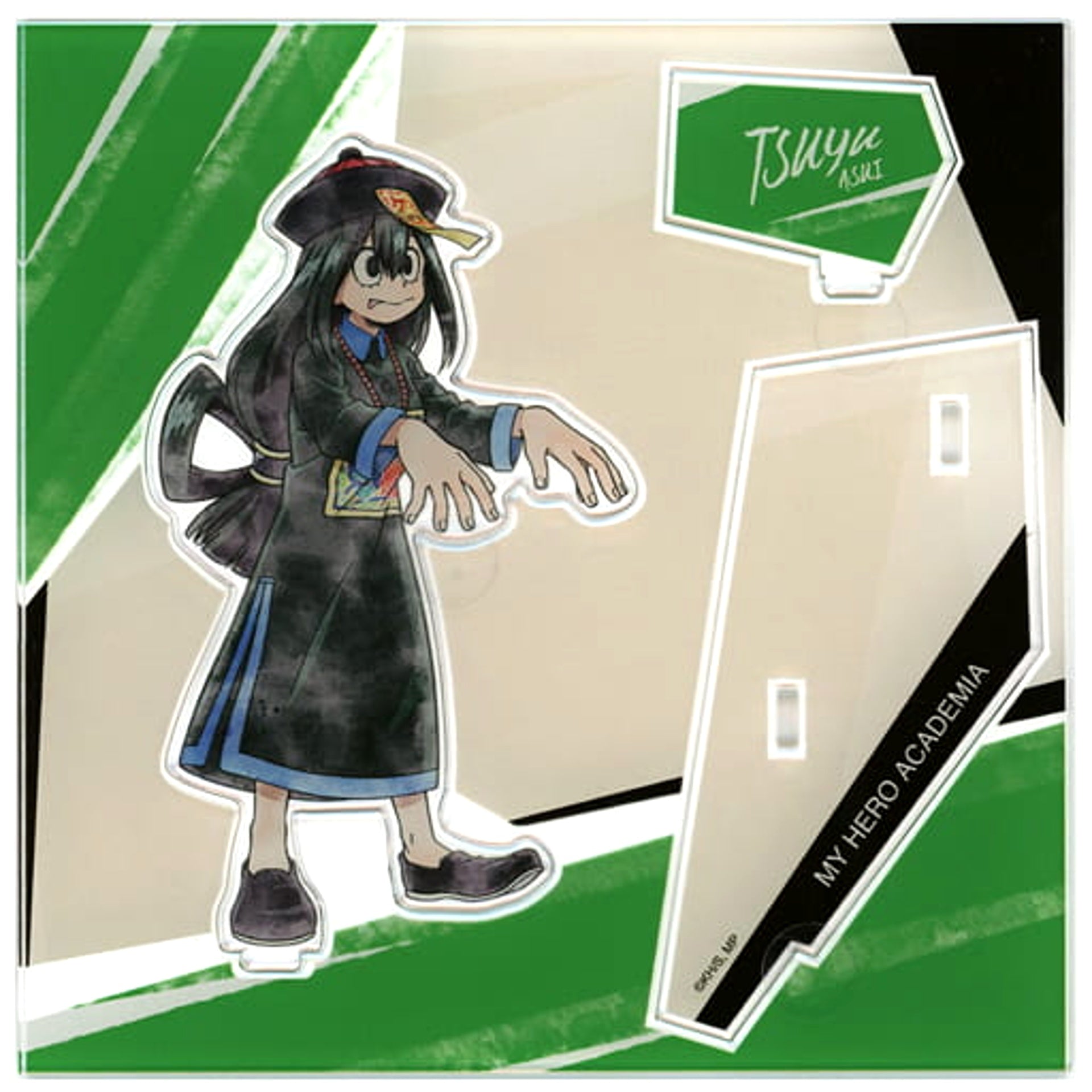 My Hero Academia Tsuyu Asui Acrylic Stand Standing Illustration Kung-Fu Costume Part 2 REGENERATION TOHO animation STORE baseyard tokyo REGENERATION My Hero Academia Exclusive Acrylic Stands [USED]