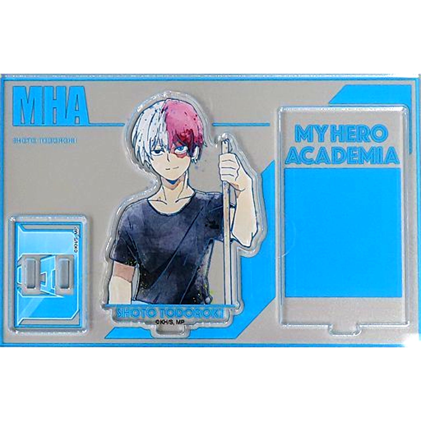 Shoto Todoroki Acrylic Stand - Card Type Cleaning Costume REGENERATION My Hero Academia TOHO animation STORE x baseyard tokyo REGENERATION MY HERO ACADEMIA [USED]
