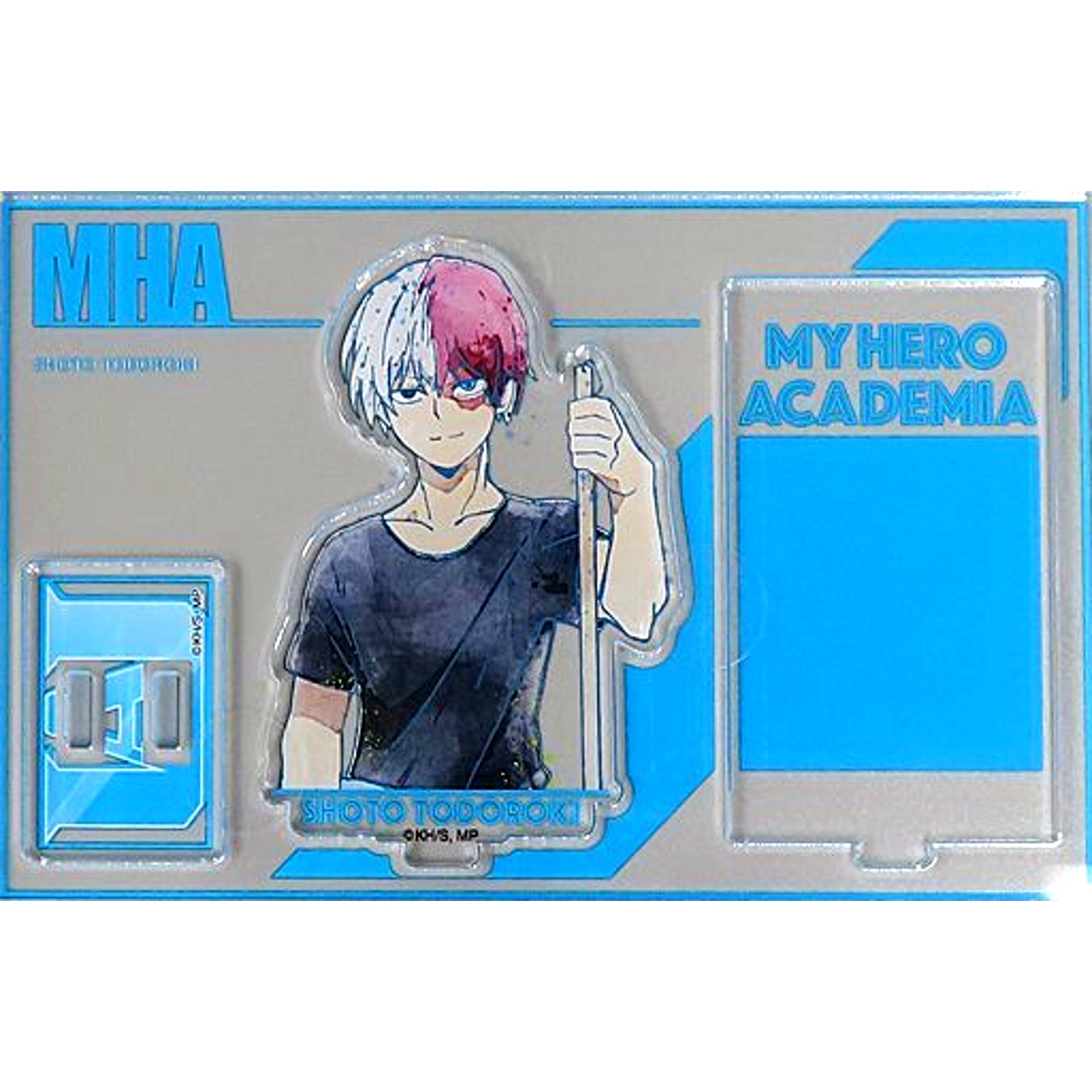 Shoto Todoroki Acrylic Stand - Card Type Cleaning Costume REGENERATION My Hero Academia TOHO animation STORE x baseyard tokyo REGENERATION MY HERO ACADEMIA [USED]