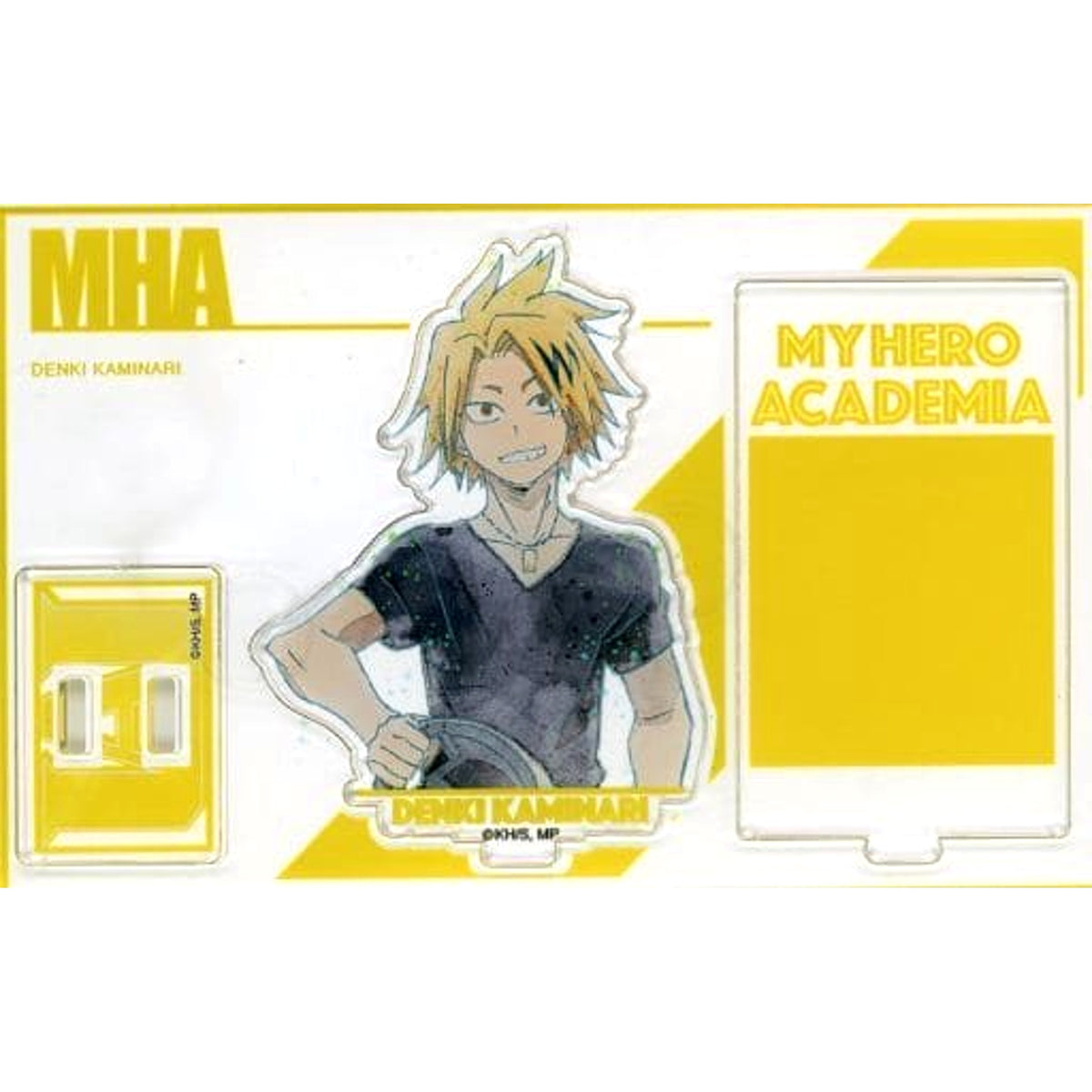 My Hero Academia Denki Kaminari Acrylic Stand Card Type Cleaning Costume REGENERATION from TOHO animation STORE x baseyard tokyo Acrylic Stands [USED]