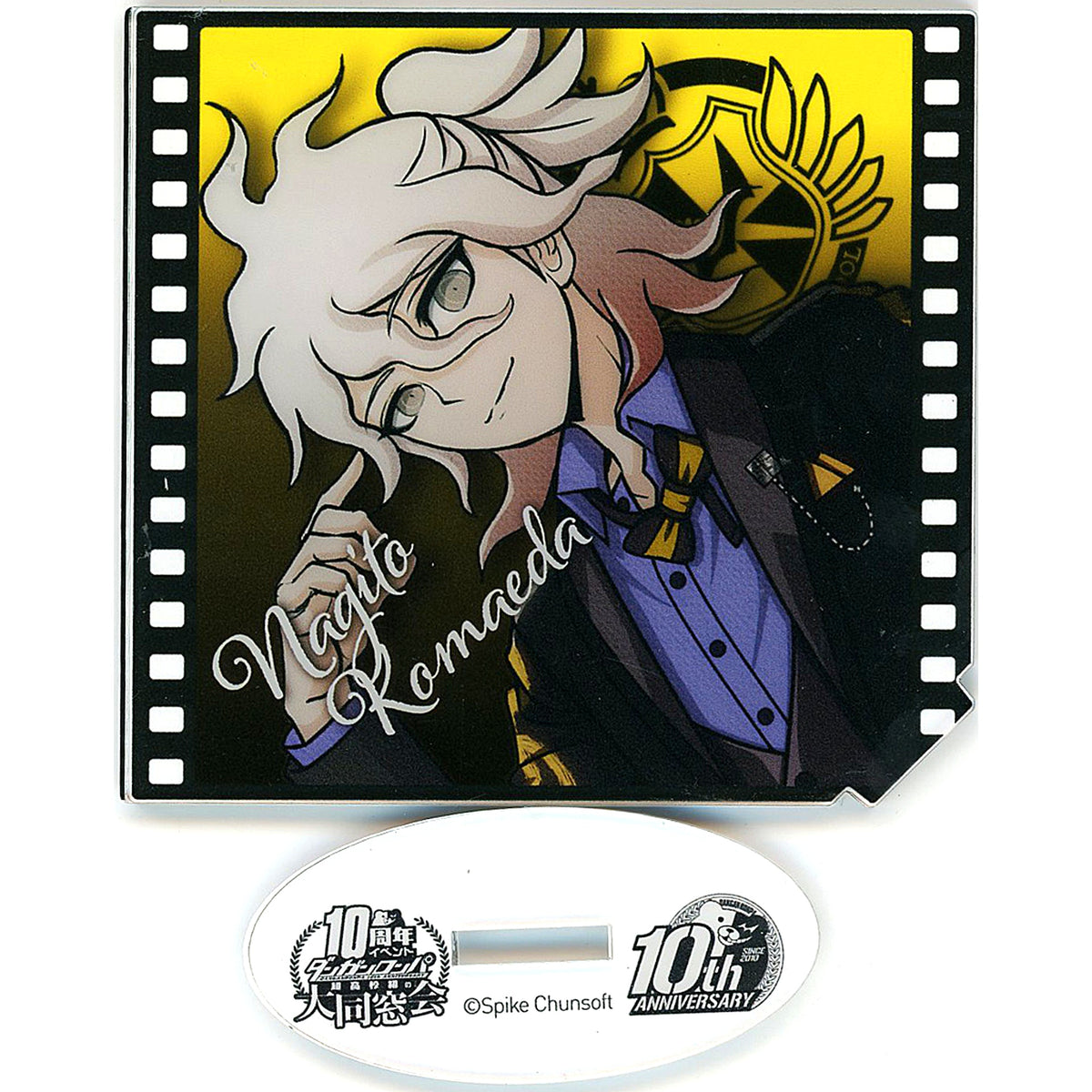 Nagito Komaeda Danganronpa Class Reunion Dress Up SDR2 A Ver. Acrylic Stand 10th Anniversary Event Ultimate Class Reunion [USED]
